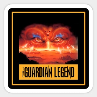 Guardian Legend NES Box Dark Sticker